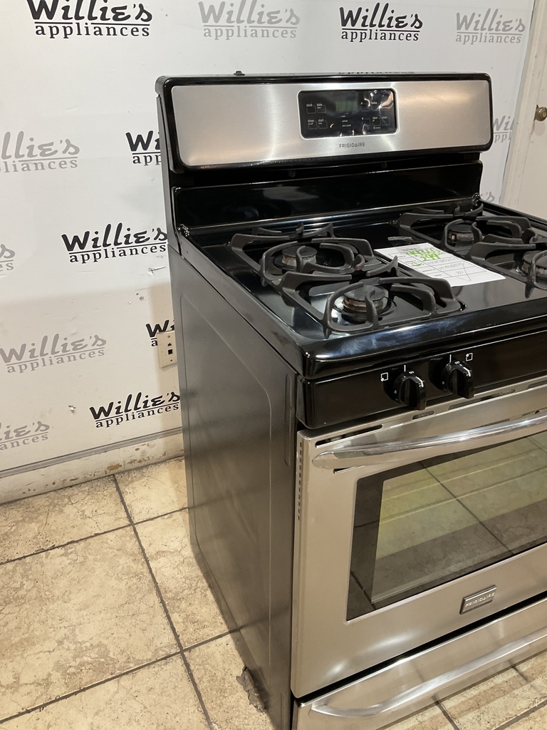 Frigidaire Used Natural Gas Stove 30inches (Stainless Steel) 