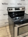 Frigidaire Used Electric Stove 220volts (40/50 AMP) 30inches {3 prong} (Stainless steel) 