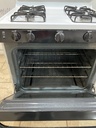 Hotpoint Used Natural Gas Stove 30inches (White/Black) 