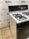 Hotpoint Used Natural Gas Stove 30inches (White/Black) 