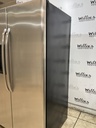 Ge used Refrigerator Side by Side 36x69 1/2” (Stainless Steel) 