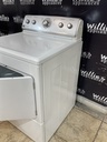 Maytag Used Electric Dryer 220volts (30 AMP) 27inches {4 prong} (White) 