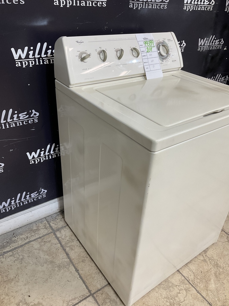 Whirlpool Used Washer Top-load 27inches (Bisque) 