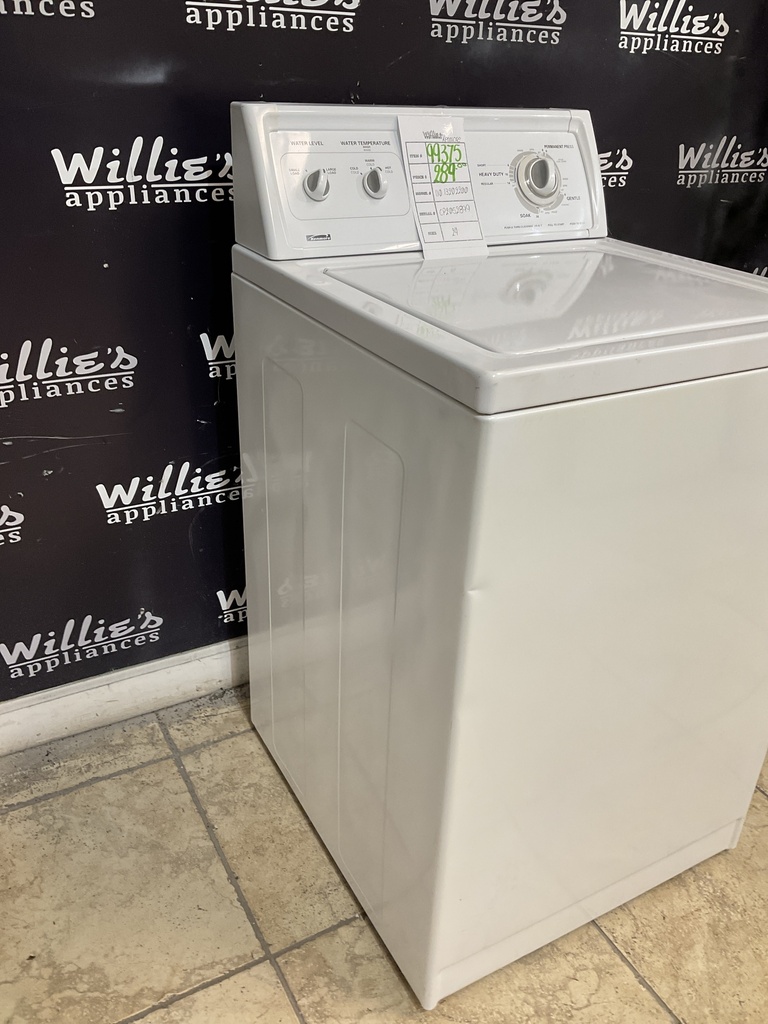 Kenmore Used Washer Top-load 24inches (White) 