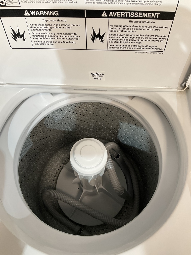 Whirlpool Used Washer Top-load 27inches (White) 