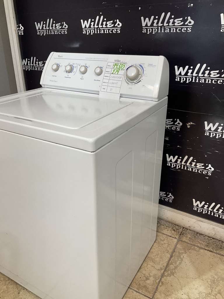 Whirlpool Used Washer Top-load 27inches (White) 