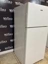 Hotpoint Used Refrigerator Top and Bottom 28x61 (White) 