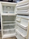 Frigidaire Used Refrigerator Top and Bottom 30x65 1/2” (Bisque) 