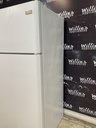 Frigidaire Used Refrigerator Top and Bottom 30x65 1/2” (White) 