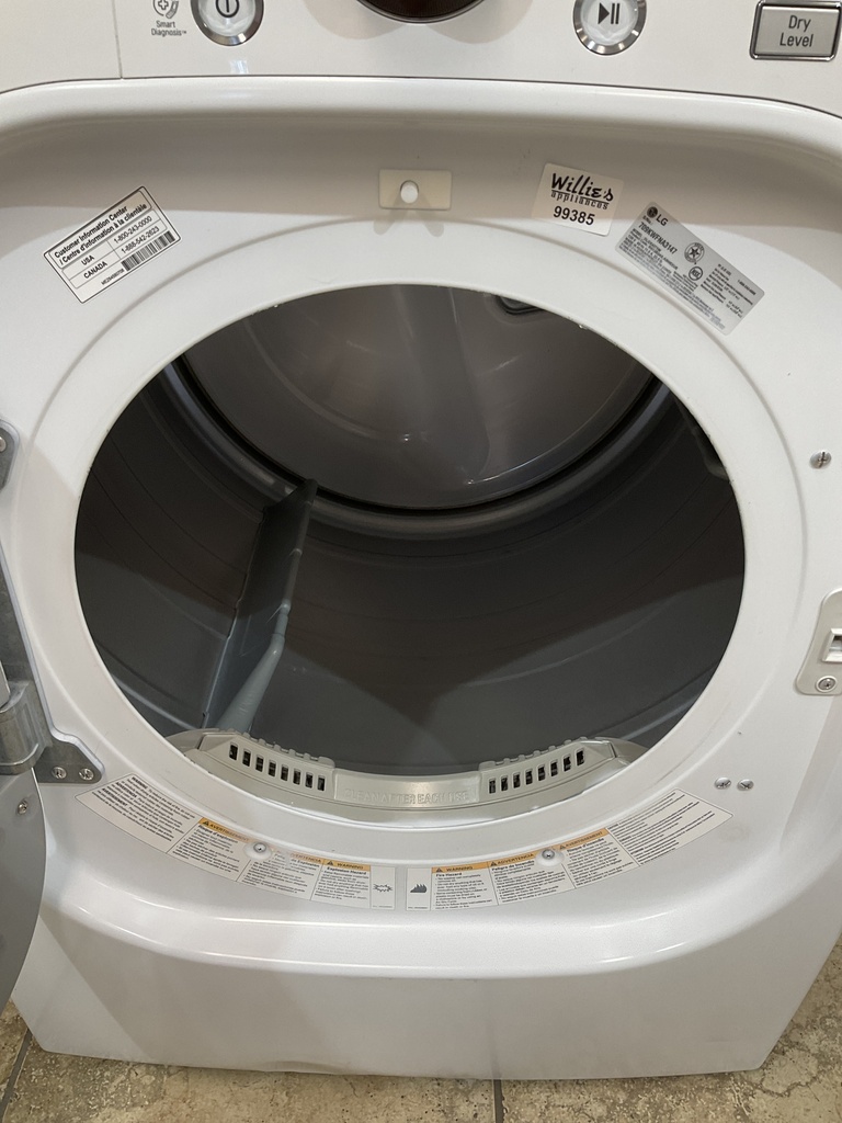 Lg Used Natural Gas Dryer 27inches (White) 