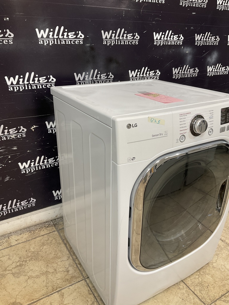 Lg Used Natural Gas Dryer 27inches (White) 