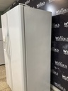 Frigidaire Used Refrigerator Side by Side Counter Depth 36x68 1/2” (White) 
