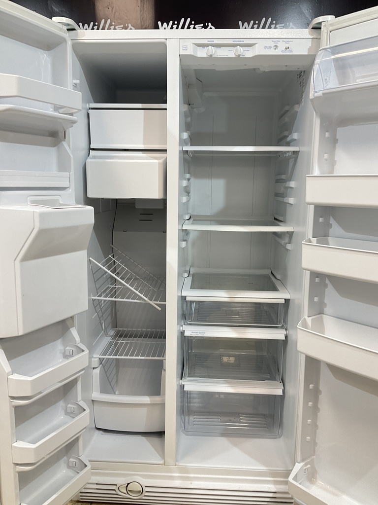 Whirlpool Used Refrigerator Side by Side 36x69 (White) 