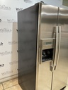 Whirlpool Used Refrigerator Side by Side 33x65 1/2” (Stainless Steel) 