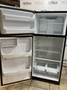 Ge Used Refrigerator Top and Bottom 28x64 1/2” (Stainless Steel) 