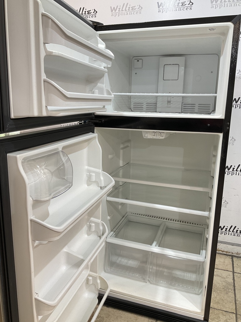 Frigidaire Used Refrigerator Top and Bottom 30x65 1/2” (Stainless Steel) 