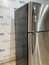 Frigidaire Used Refrigerator Top and Bottom 30x65 1/2” (Stainless Steel) 