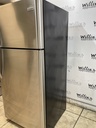 Frigidaire Used Refrigerator Top and Bottom 30x65 1/2” (Stainless Steel) 