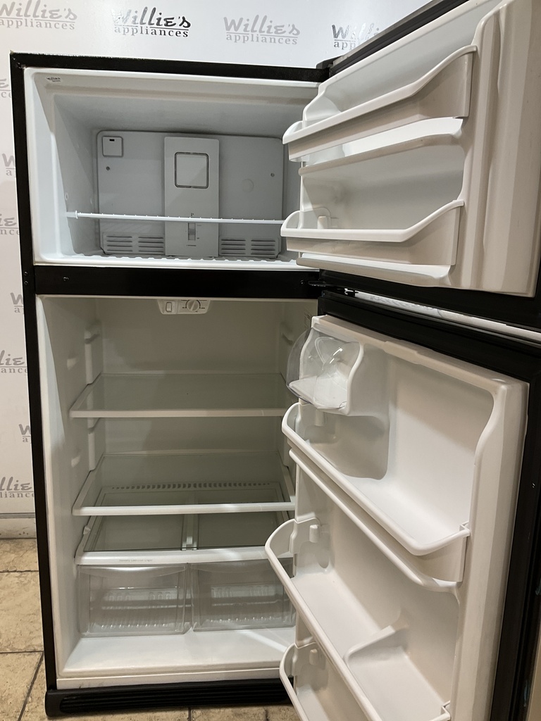 Frigidaire Used Refrigerator Top and Bottom 30x65 1/2” (Stainless Steel) 