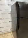 Frigidaire Used Refrigerator Top and Bottom 30x65 1/2” (Black) 