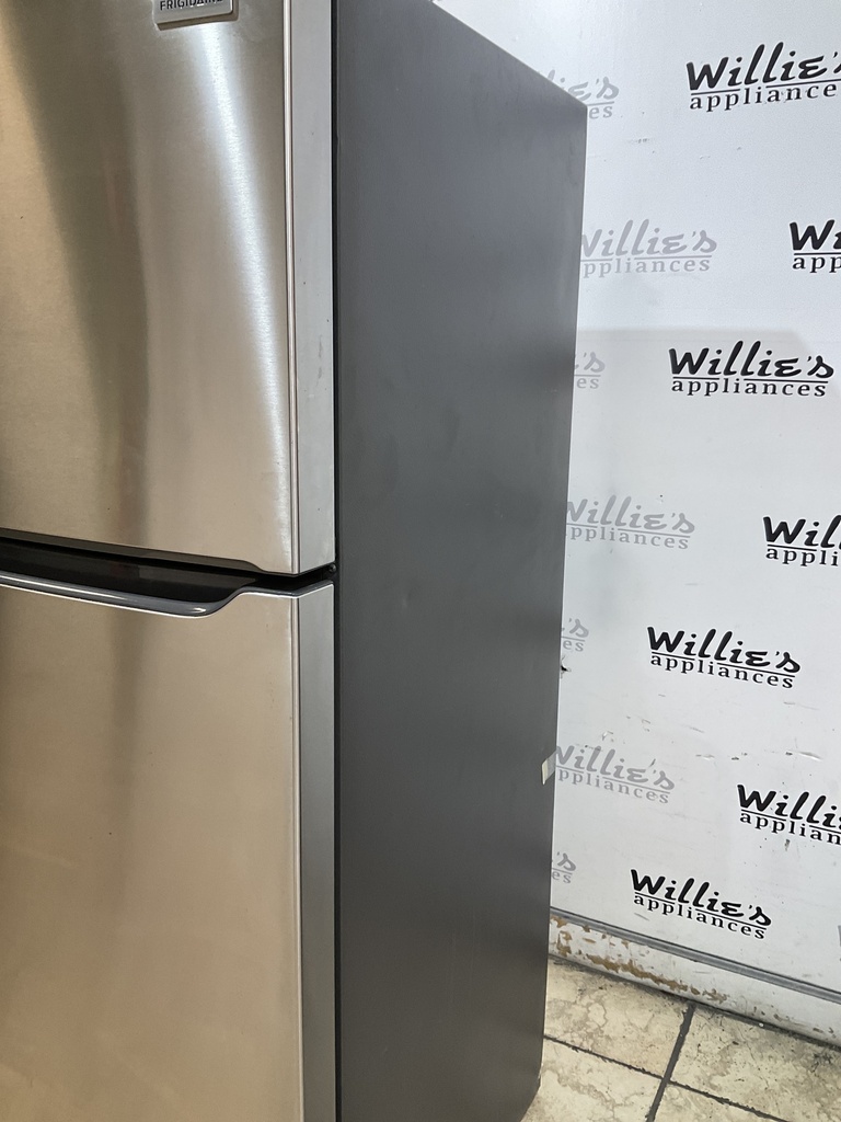 Frigidaire Used Refrigerator Top and Bottom 30x66 (Stainless Steel) 