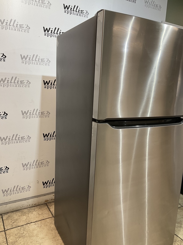 Frigidaire Used Refrigerator Top and Bottom 30x66 (Stainless Steel) 