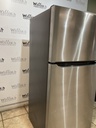 Frigidaire Used Refrigerator Top and Bottom 30x66 (Stainless Steel) 