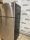 Frigidaire Used Refrigerator Top and Bottom 30x65 1/2” (Stainless Steel) 