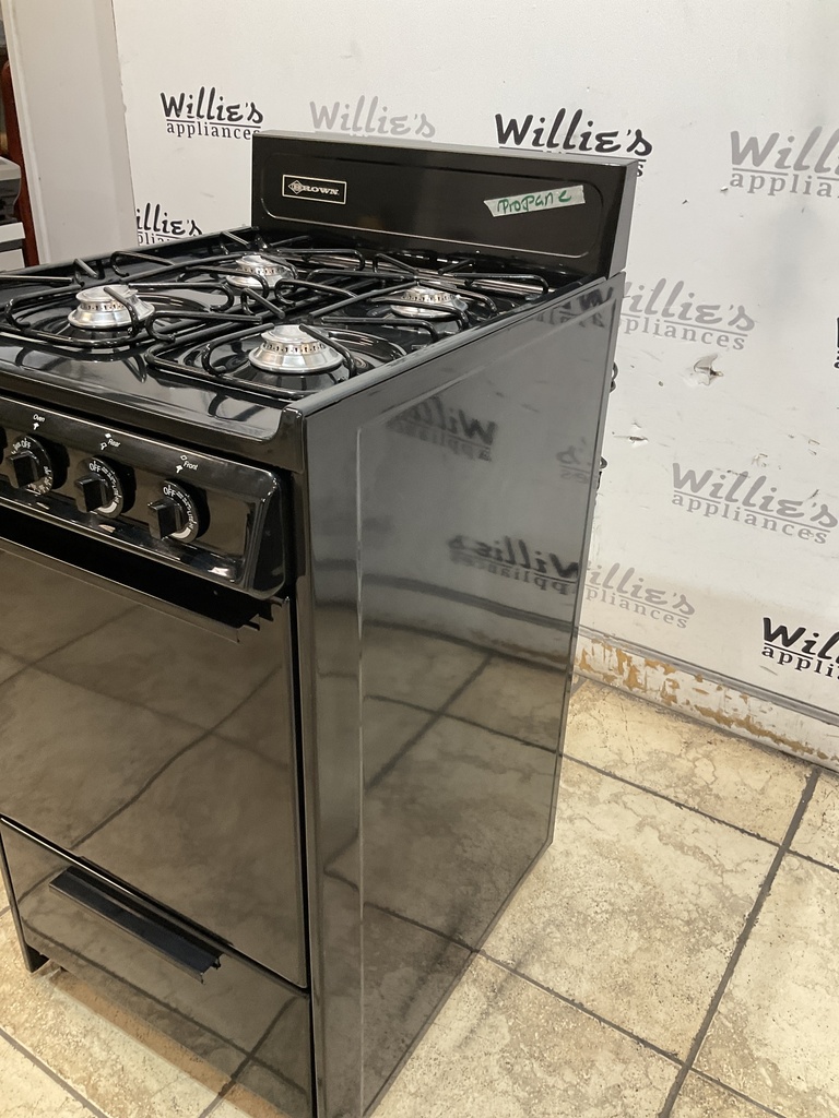 Brown Used Gas Propane Stove 20inches (Black) 
