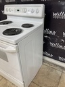 Ge Used Electric Stove 220volts (40/50 AMP) 30inches {no cord} (White)