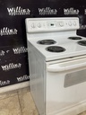 Ge Used Electric Stove 220volts (40/50 AMP) 30inches {no cord} (White)