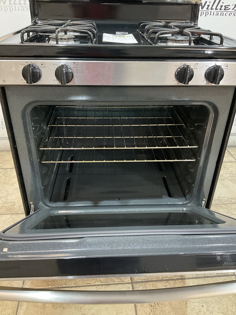 Ge Used Natural Gas Stove 30inches (Stainless Steel) 