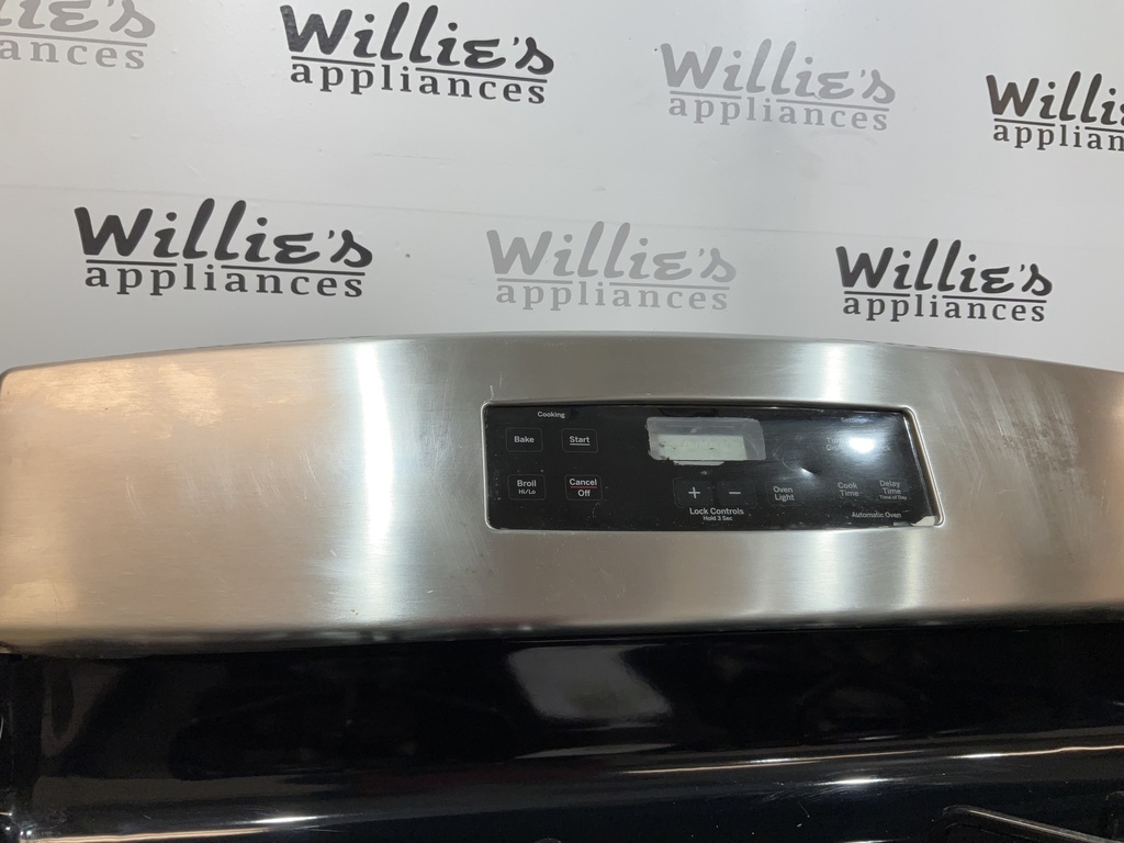 Ge Used Natural Gas Stove 30inches (Stainless Steel) 