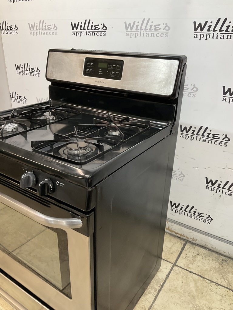 Frigidaire Used Natural Gas Stove 30inches (Stainless Steel) 