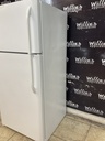 Frigidaire Used Refrigerator Top and Bottom 30x65 1/2” (White) 