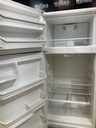 Frigidaire Used Refrigerator Top and Bottom 30x65 1/2” (White) 
