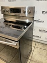Samsung Used Electric Stove 220volts (40/50 AMP) 30inches {no cord} (Stainless steel) 