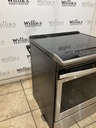 Whirlpool Used Electric Stove 220volts (40/50 AMP) 30inches {4 prong} (Stainless Steel) 
