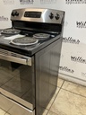 Ge Used Electric Stove 220volts (40/50 AMP) 30inches {no cord} (Stainless steel) 