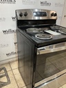 Ge Used Electric Stove 220volts (40/50 AMP) 30inches {no cord} (Stainless steel) 