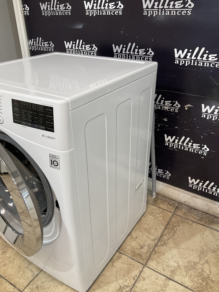 Lg Used Washer Front-load 27inches (White) 