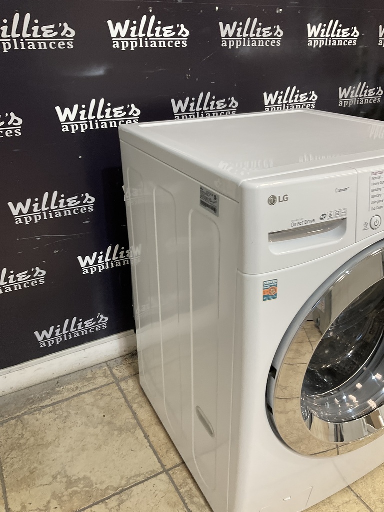 Lg Used Washer Front-load 27inches (White) 