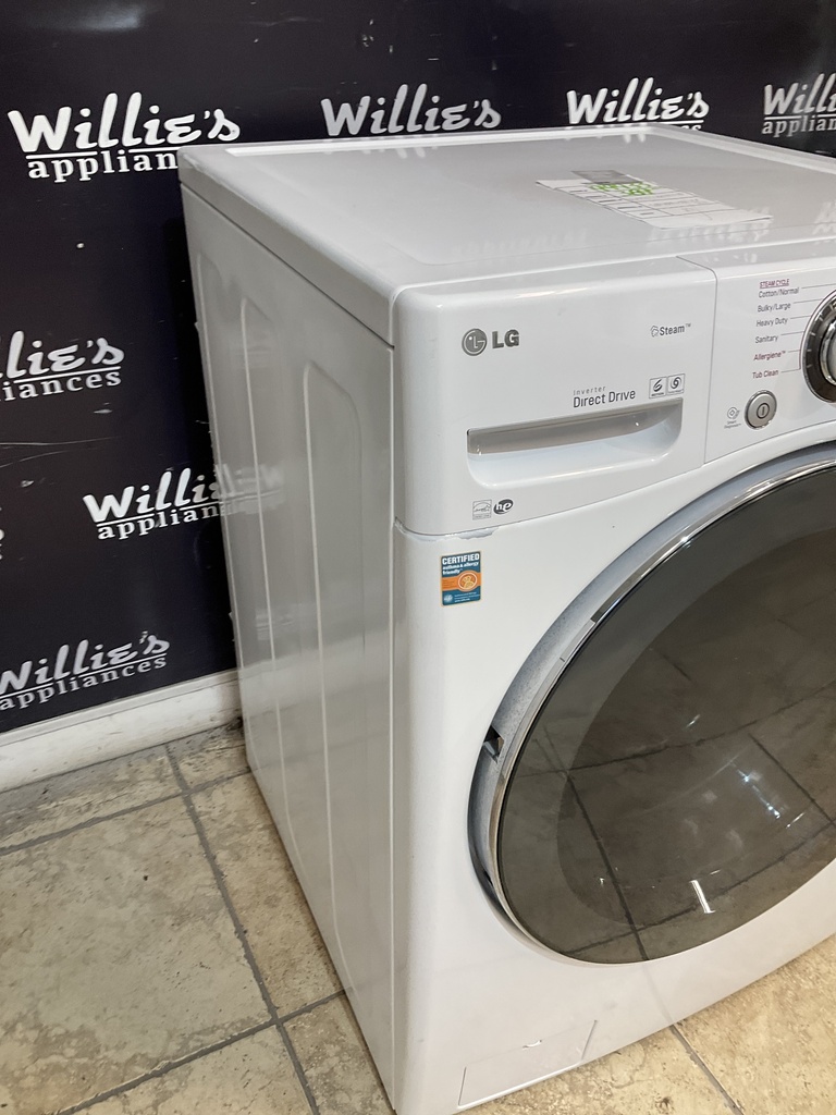 Lg Used Washer Front-load 27inches (White) 