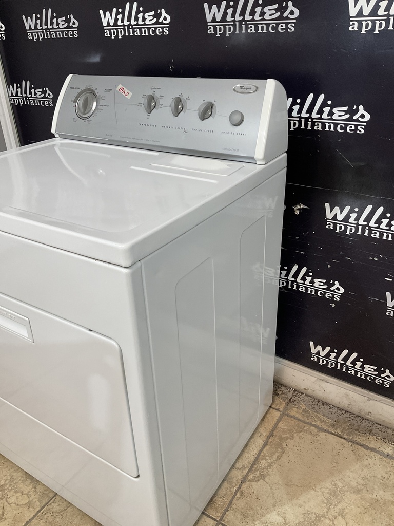 Whirlpool Used Natural Gas Dryer 29inches (White) 