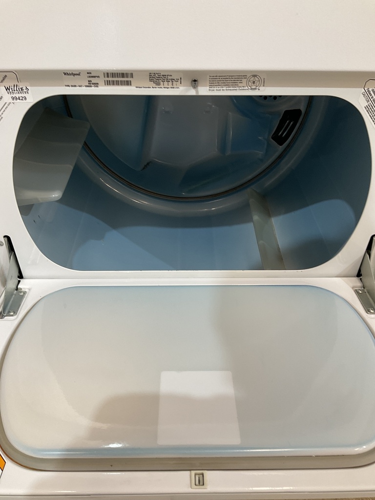 Whirlpool Used Natural Gas Dryer 29inches (White) 