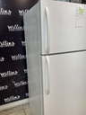 White Westinghouse Used Refrigerator Top and Bottom 30x65 1/2” (White) 