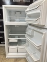 White Westinghouse Used Refrigerator Top and Bottom 30x65 1/2” (White) 
