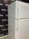Kenmore Used Refrigerator Top and Bottom 30x65 1/2” (White) 