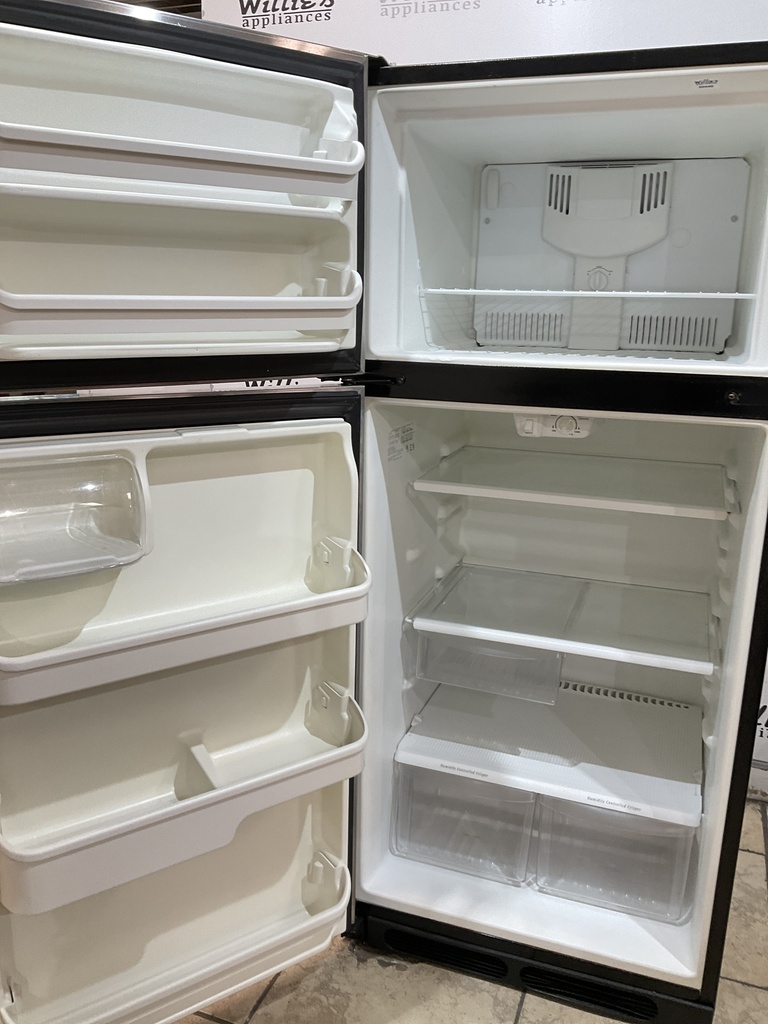 Frigidaire Used Refrigerator Top and Bottom 29x64 1/2” (Stainless Steel) 