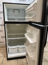 Frigidaire Used Refrigerator Top and Bottom 30x65 1/2” (Black) 